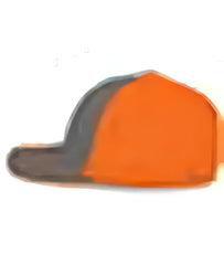 Pacific Headwear 404F Trucker Flexfit Cap - Graphite Neon Orange Graphite