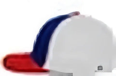 Pacific Headwear 404F Trucker Flexfit Cap - Royal White Red