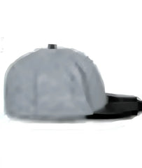 Pacific Headwear 404F Trucker Flexfit Cap - Silver Black