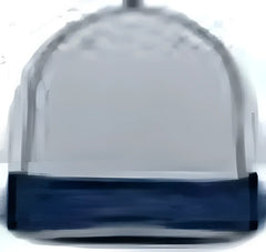 Pacific Headwear 404F Trucker Flexfit Cap - Silver Navy