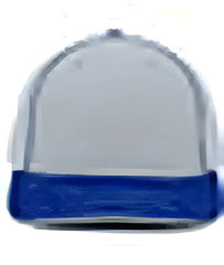 Pacific Headwear 404F Trucker Flexfit Cap - Silver Royal