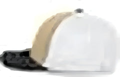 Pacific Headwear 404F Trucker Flexfit Cap - Vegas White Black