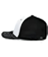Pacific Headwear 404F Trucker Flexfit Cap - White Black Black