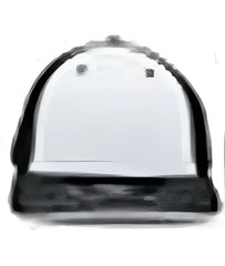 Pacific Headwear 404F Trucker Flexfit Cap - White Black Black