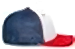 Pacific Headwear 404F Trucker Flexfit Cap - White Royal Red