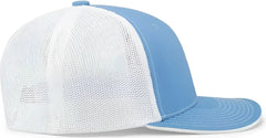 Pacific Headwear 404M Trucker Flexfit Cap - Columbia Blue White