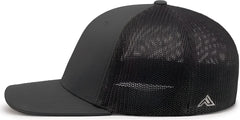 Pacific Headwear 404M Trucker Flexfit Cap - Graphite