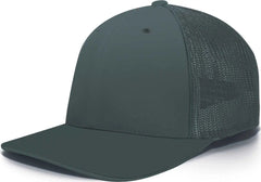 Pacific Headwear 404M Trucker Flexfit Cap - Graphite - Dark Gray / 6 3/8’’ - 6 7/8’’