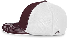 Pacific Headwear 404M Trucker Flexfit Cap - Maroon White