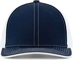 Pacific Headwear 404M Trucker Flexfit Cap - Navy White