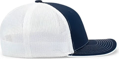 Pacific Headwear 404M Trucker Flexfit Cap - Navy White