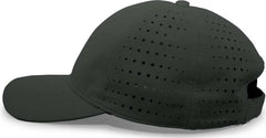 Pacific Headwear 425L Light-Weight Perforated Hook-and-Loop Cap - Dark Green - Forest / 7’’ - 7 7/8’’