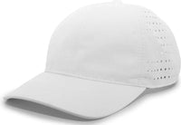 Pacific Headwear 425L Lite Series Perforated Cap - White - White / 7’’ - 7 7/8’’