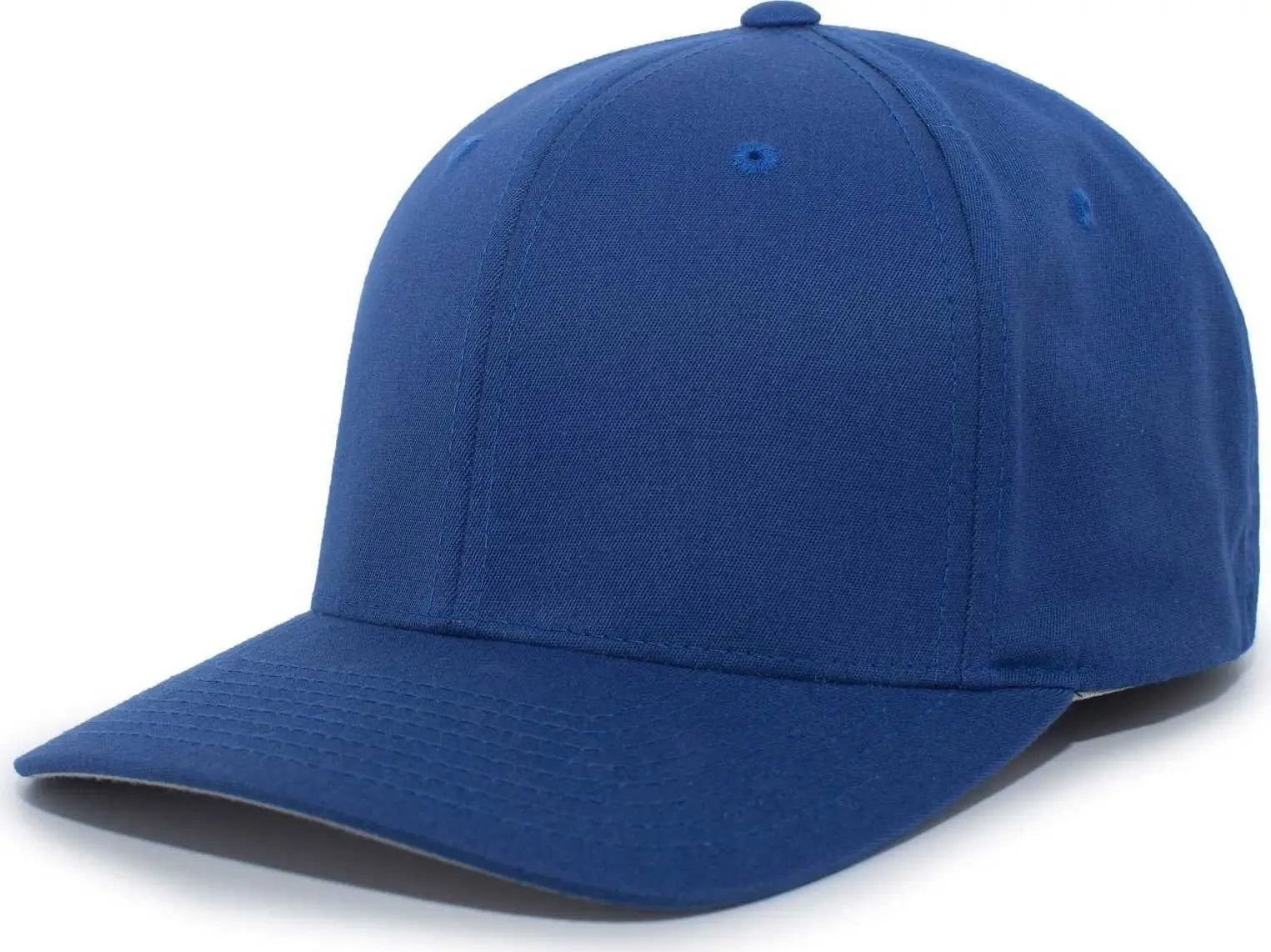 Pacific Headwear 430C Cotton-Poly Flexfit Cap - Royal - Royal / 6 1/2’’ - 7’’