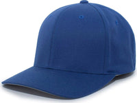Pacific Headwear 430C Cotton-Poly Flexfit Cap - Royal - Royal / 6 1/2’’ - 7’’