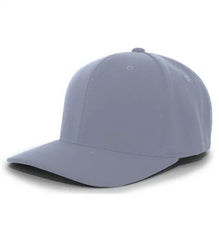 Pacific Headwear 487F P-Tec Performance Flexfit Cap - Silver