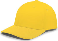 Pacific Headwear 498F M2 Performance Flexfit Cap - Gold - Gold / 6 1/2’’ - 7’’