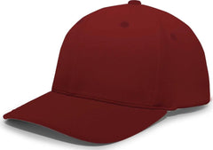 Pacific Headwear 498F M2 Performance Flexfit Cap - Maroon - Maroon / 6 1/2’’ - 7’’