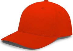 Pacific Headwear 498F M2 Performance Flexfit Cap - Orange - Orange / 6 1/2’’ - 7’’