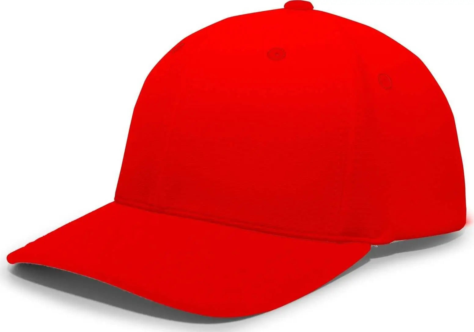 Pacific Headwear 498F M2 Performance Flexfit Cap - Red - Red / 6 1/2’’ - 7’’