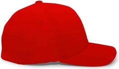 Pacific Headwear 498F M2 Performance Flexfit Cap - Red