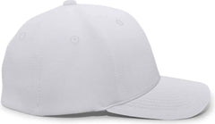 Pacific Headwear 498F M2 Performance Flexfit Cap - Silver