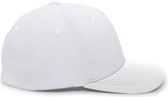 Pacific Headwear 498F M2 Performance Flexfit Cap - White
