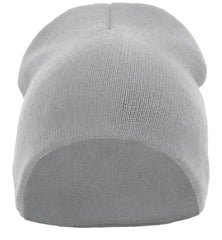 Pacific Headwear 601K Basic Knit Beanie - Silver - Silver / 7’’ - 7 7/8’’