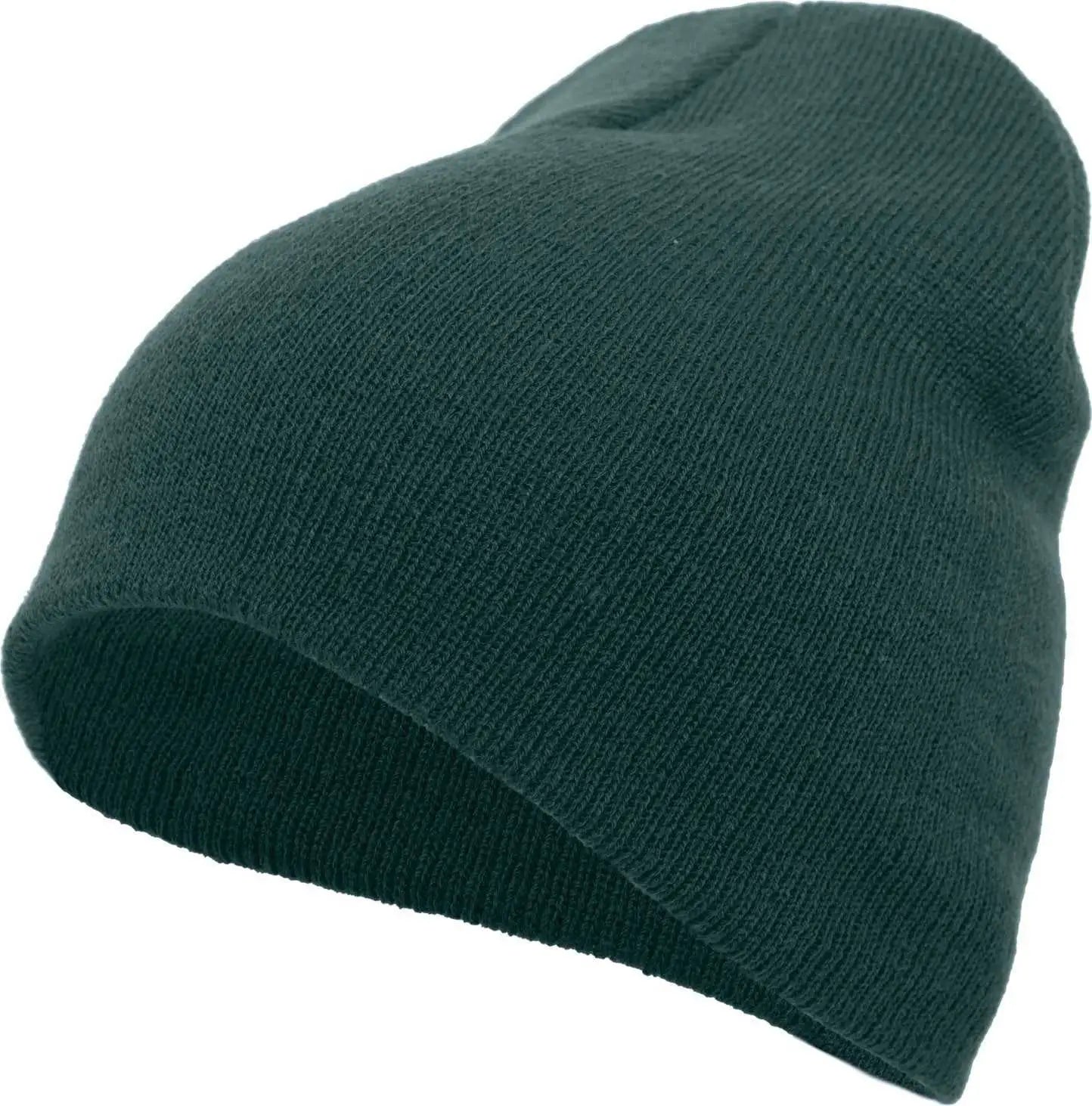 Pacific Headwear 601K Knit Beanie - Dark Green - Forest / 7’’ - 7 7/8’’
