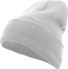 Pacific Headwear 621K Knit Cuff Beanie - Silver - Light Gray / 7’’ - 7 7/8’’