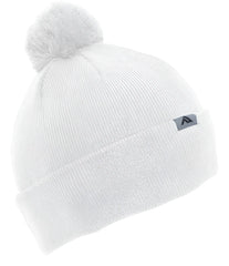 Pacific Headwear 641K Pom-Pom Cuff Beanie - White - White / 7’’ - 7 7/8’’