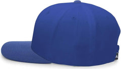 Pacific Headwear 705W Pro-Wool Hook-and-Loop Cap - Royal