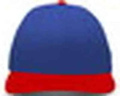 Pacific Headwear 705W Pro-Wool Hook-and-Loop Cap - Royal Red