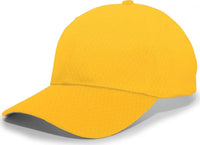 Pacific Headwear 805M Coolport Mesh Hook-and-Loop Cap - Gold - Gold / 6 1/2’’ - 7’’
