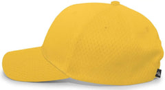 Pacific Headwear 805M Coolport Mesh Hook-and-Loop Cap - Gold