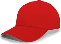 Pacific Headwear 805M Coolport Mesh Hook-and-Loop Cap - Red - Red / 6 1/2’’ - 7’’