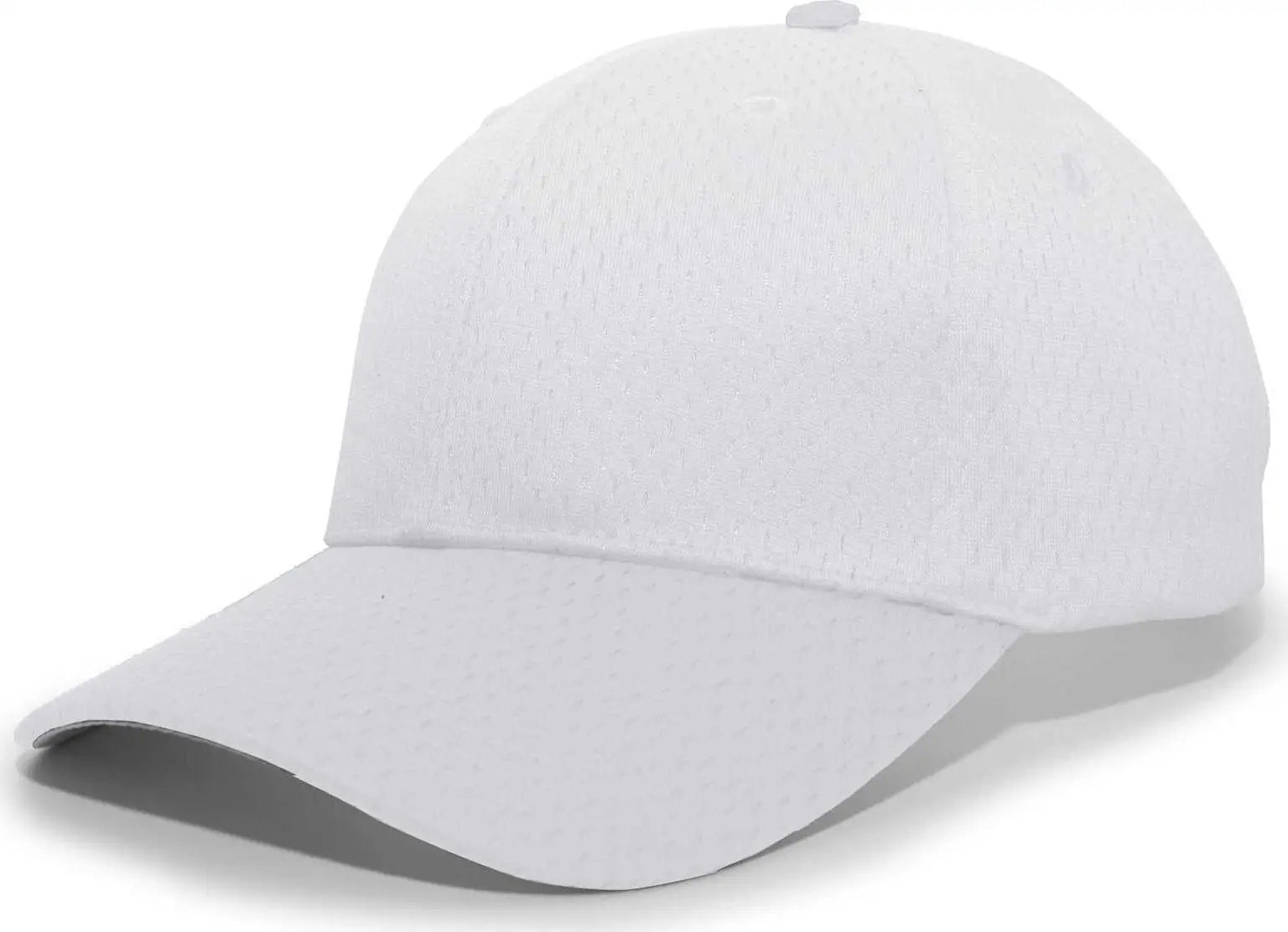Pacific Headwear 805M Coolport Mesh Hook-and-Loop Cap - Silver - Light Gray / 6 1/2’’ - 7’’