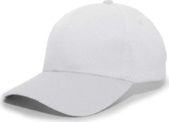 Pacific Headwear 805M Coolport Mesh Hook-and-Loop Cap - Silver - Light Gray / 6 1/2’’ - 7’’
