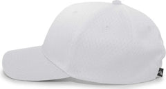 Pacific Headwear 805M Coolport Mesh Hook-and-Loop Cap - Silver