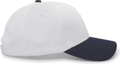 Pacific Headwear 805M Coolport Mesh Hook-and-Loop Cap - Silver Navy