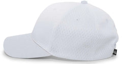 Pacific Headwear 805M Coolport Mesh Hook-and-Loop Cap - White