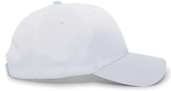 Pacific Headwear 805M Coolport Mesh Hook-and-Loop Cap - White