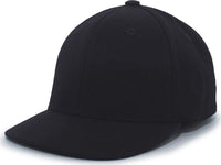 Pacific Headwear 855U Pro-Wool Combo Cap Flexfit Cap - Navy - Navy / 6 7/8’’ - 7 3/8’’