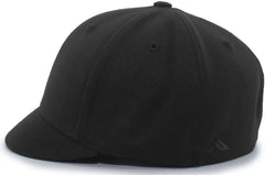 Pacific Headwear 875U Pro-Wool Plate Cap Flexfit Cap - Black