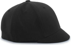 Pacific Headwear 875U Pro-Wool Plate Cap Flexfit Cap - Black