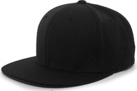 Pacific Headwear 8D5 A/C Performance D-Series Flexfit Cap - Black - Black / 6 1/2’’ - 7’’