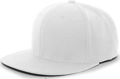 Pacific Headwear 8D5 A/C Performance D-Series Flexfit Cap - White - White / 6 1/2’’ - 7’’