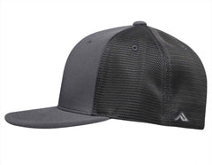 Pacific Headwear ES341 Premium M2 Performance Trucker Flexfit Cap - Graphite