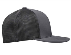 Pacific Headwear ES341 Premium M2 Performance Trucker Flexfit Cap - Graphite