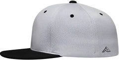 Pacific Headwear Es342 Premium P-Tec Flexfit Cap - Silver Black